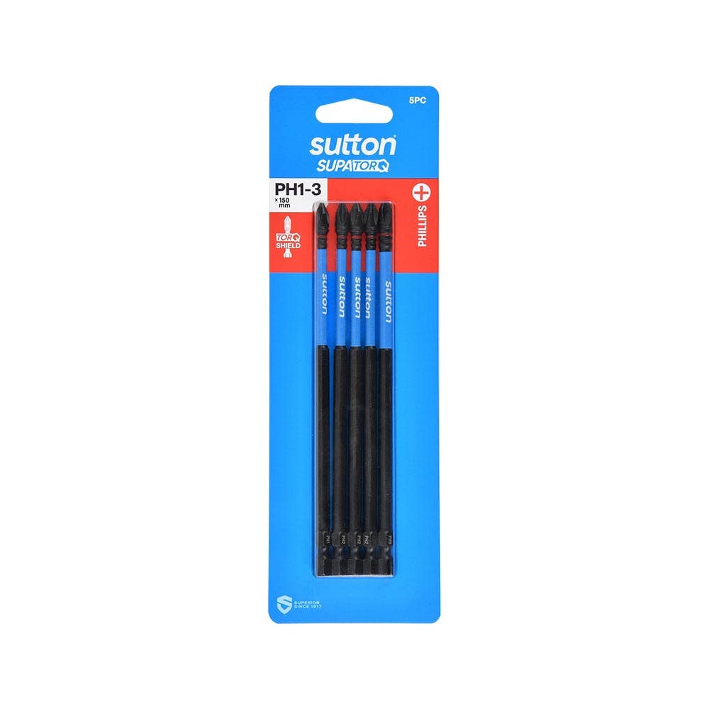 Screwdriver BIT SET PH1-3 150MM 5PC    S200S05G03_40062185_S200S05G03