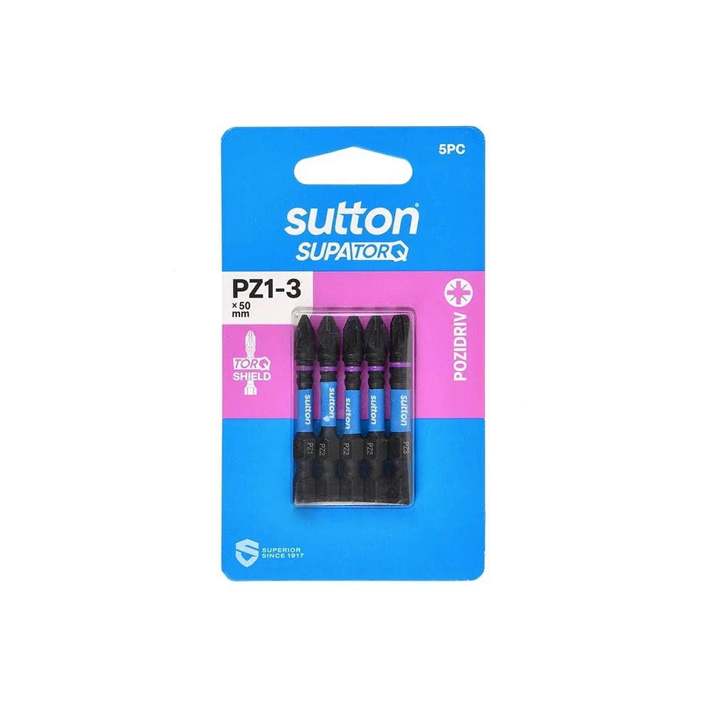 Screwdriver BIT SET PZ1-3 50MM 5PC    S202S05B03_40062208_S202S05B03