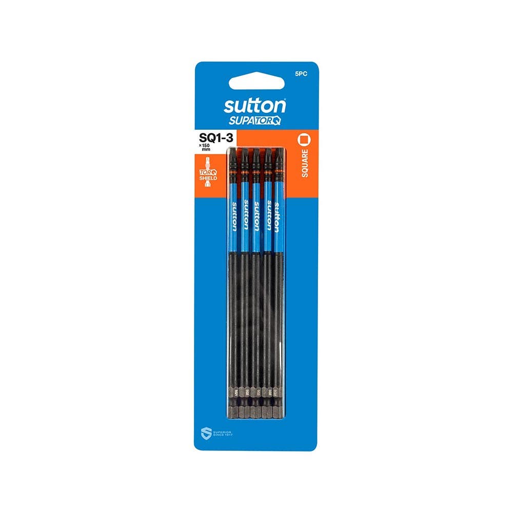 Screwdriver BIT SET SQ1-3 150MM 5PC    S204S05G03_40062229_S204S05G03
