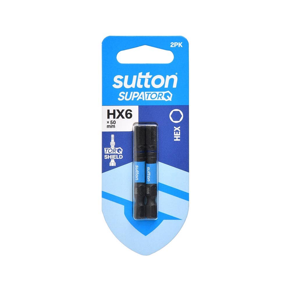 Screwdriver BIT HX6 50MM 2PK    S206H02B06_40062234_S206H02B06