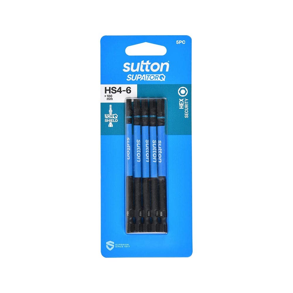 Screwdriver BIT SET HS4-6 100MM 5PC    S208S05E06_40062267_S208S05E06