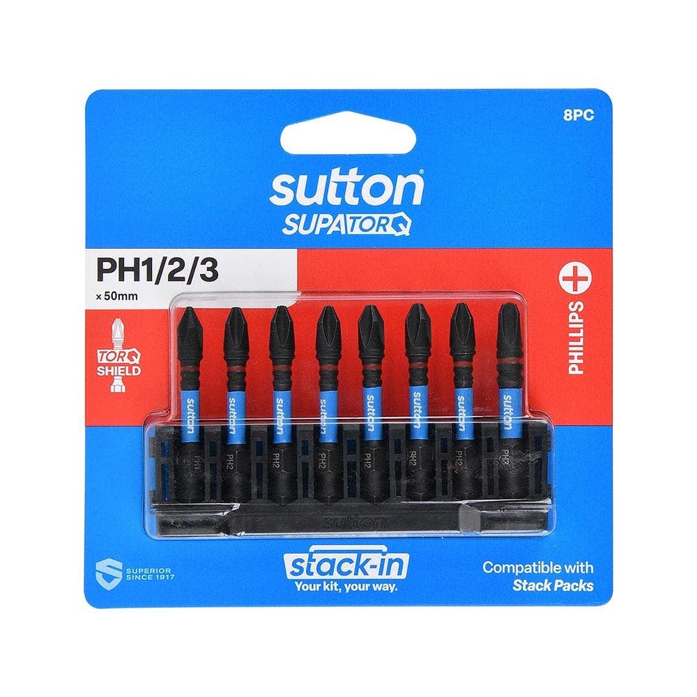 Screwdriver BIT SET PH 50MM 8PC    S200S08B_40062378_S200S08B