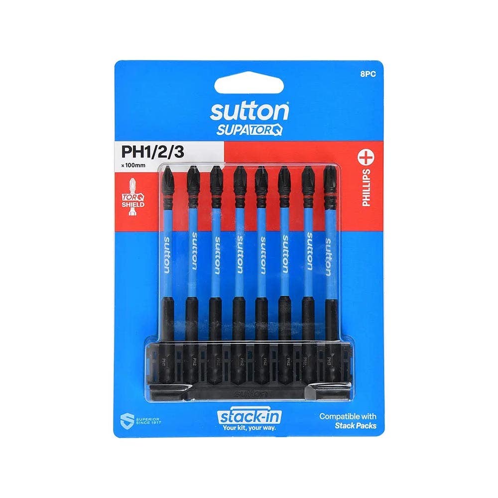Screwdriver BIT SET PH 100MM 8PC    S200S08E_40062379_S200S08E