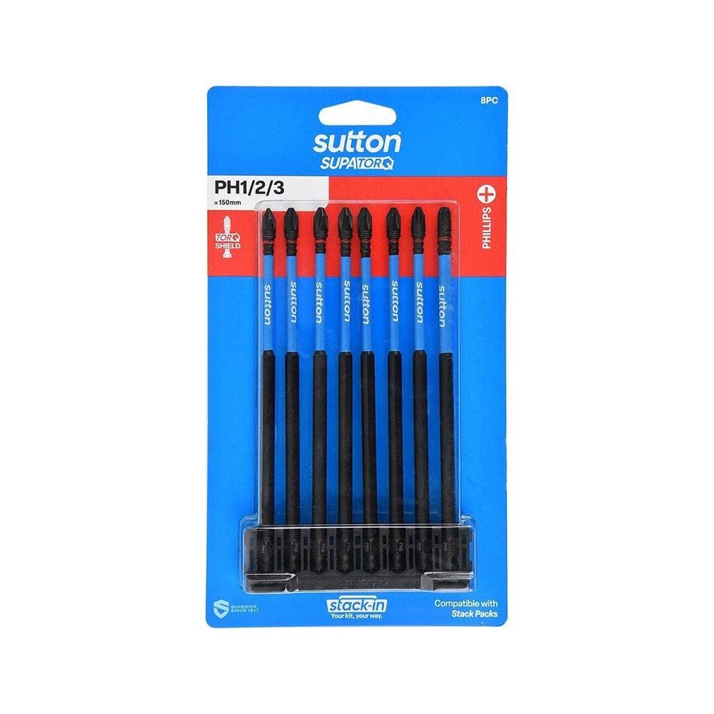 Screwdriver BIT SET PH 150MM 8PC    S200S08G_40062380_S200S08G