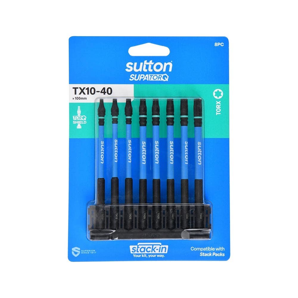 Screwdriver BIT SET TX 100MM 8PC    S212S08E_40062388_S212S08E