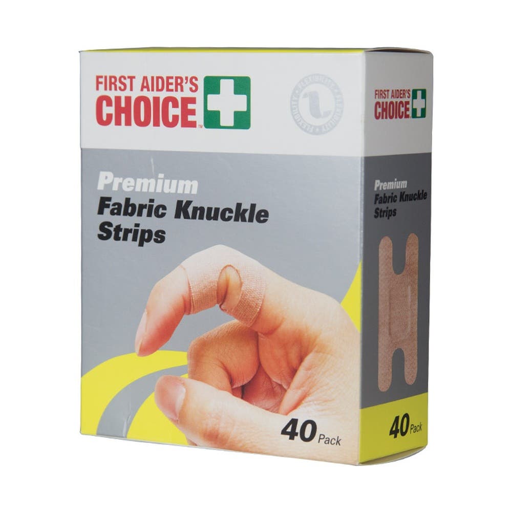 Strips Knuckle Fabric Large Pack 40 Brady 40062637 856741