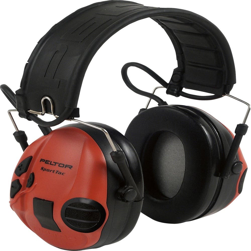 PELTOR SportTac Shooting Folding Headband Earmuffs Black_40068851_7000039607