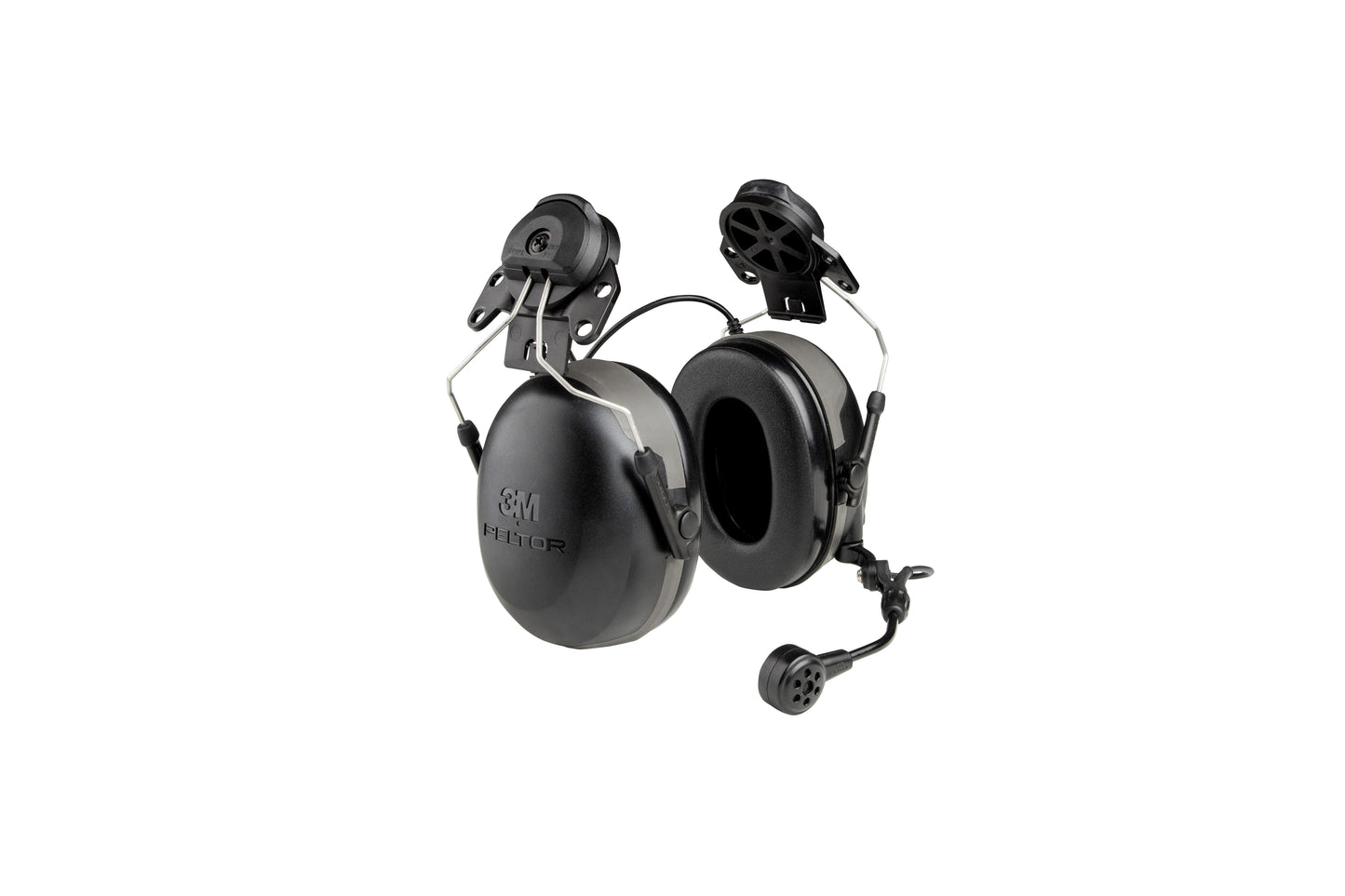 PELTOR CH-3 FLX2 Helmet Headset Earmuffs With PTT Black_40068860_7100325910