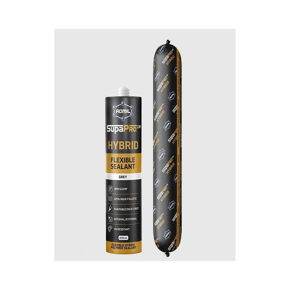 SupaPro Hybrid LM Sealant 300ml Grey_40071555_104007