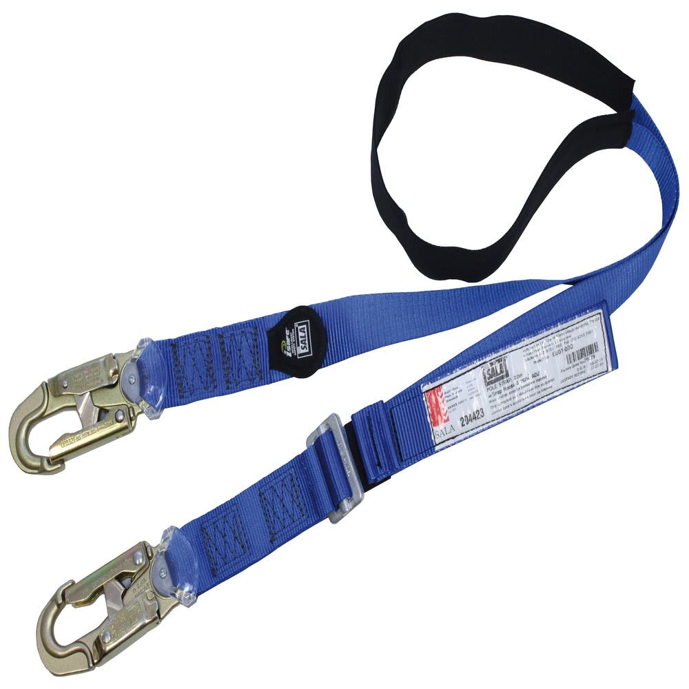 DBI-SALA Blue Webbing Pole Strap & DA Snap Hooks 3.5m_40072302_7012870903