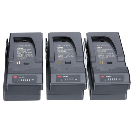 Battery Charger 3-Station Pack TR-342-3 for Versaflo TR-300+ PAPR 3M   7100343210_40073646_7100343210