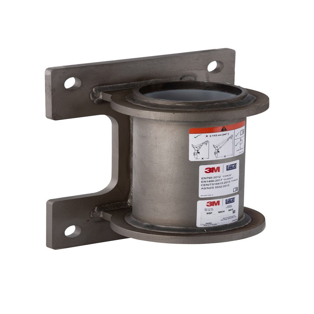 Davit Base DBI-SALA Stainless Steel Wall Mount Sleeve 3M   7100311249_40074858_7100311249