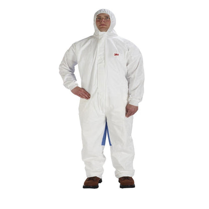 Coveralls Disposable 4535 Chemical Splash 5/6 3M 2XL White/Blue 7100216889_40075033_7100216889