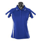 Shirt S/S Polo Womens Eureka Royal/White/Ash 10_400922_2304-ROY/WHT/ASH-10