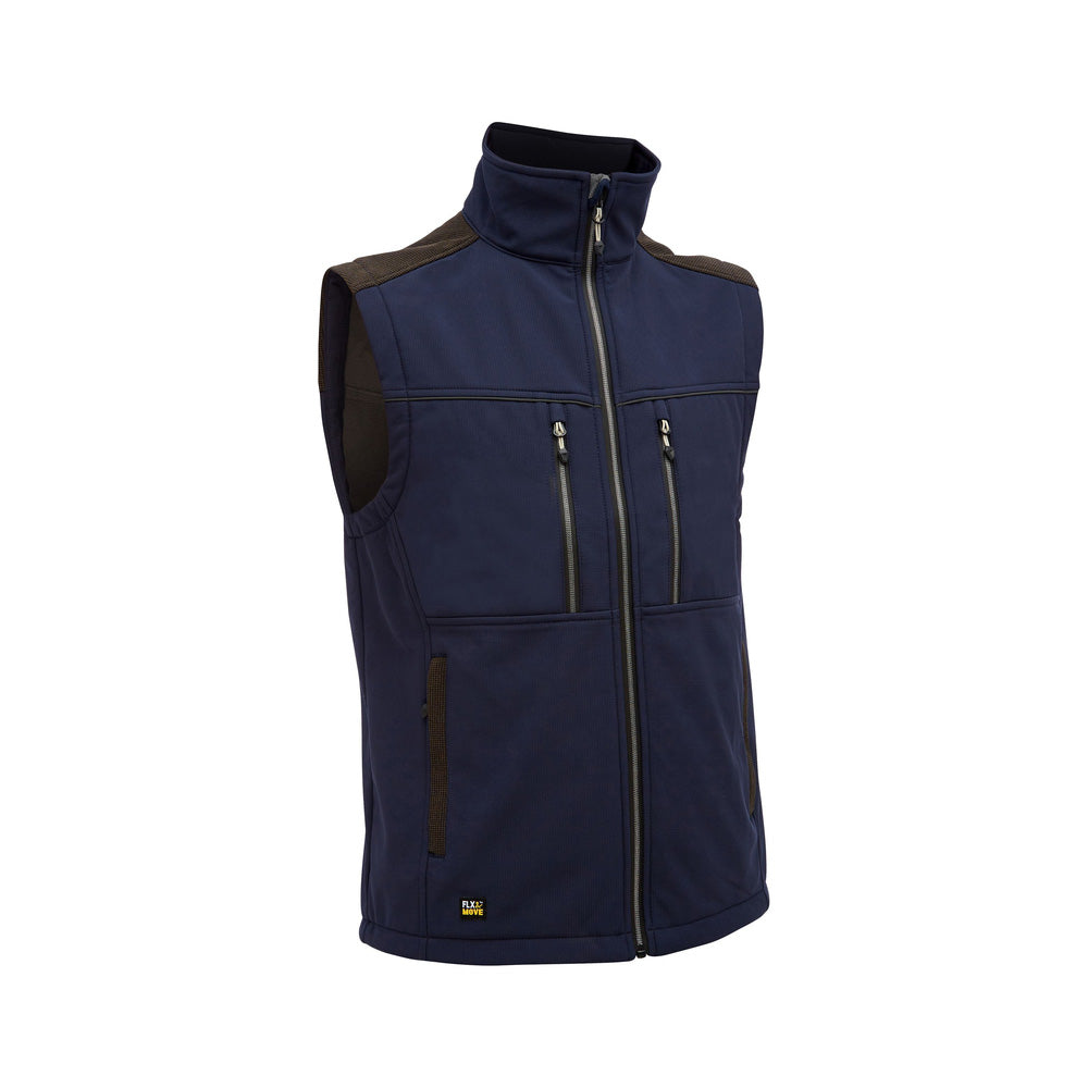 Vest Softshell Poly 320gsm Navy 3XL Bisley_40115336_BV0570_BPCT3XL