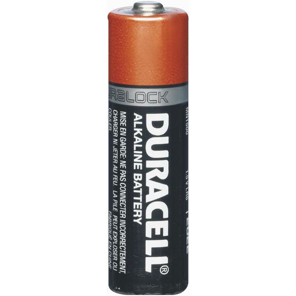Duracell Battery Alkaline Aa 12754000 DURAA