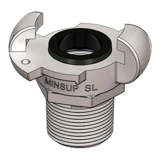 Claw Coupling Surelock Male 1 BSPT 25mmNB 08/013/14/000 Minsup 4111004 08/013/14/000