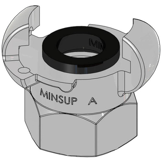 Claw Coupling Type A Female 1/2 BSPT 15mmNB 08/001/13/000 Minsup 4115002 08/001/10/000