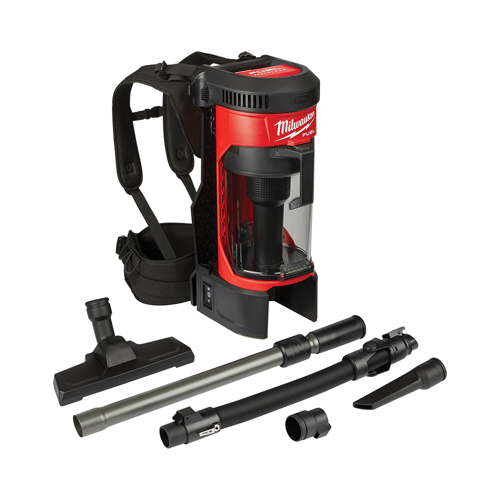 Milwaukee Backpack Cordless 3 In 1 Vacuum Dust Extractor 411594 M18FBPV-0