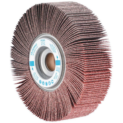 Wheel Flap Unmounted 165 X 50 x 25.4mm Alu/Oxide A40 Pferd 417094 44731041