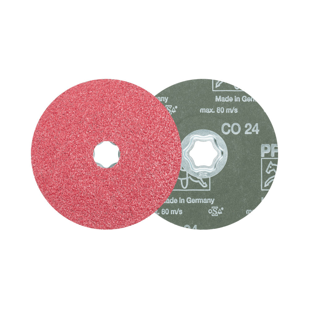 COMBICLICK ceramic oxide grain fibre disc d125mm CO24 high stock removal_40108555_64192102