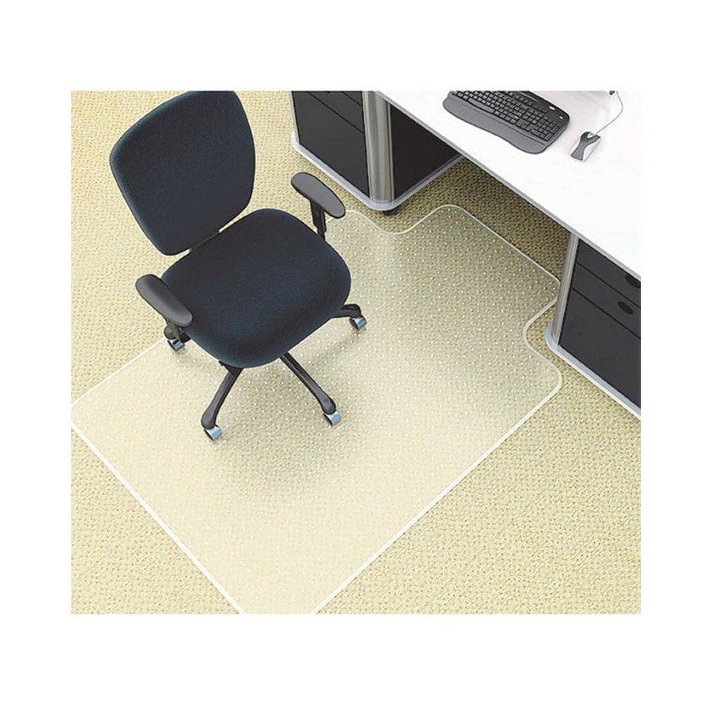 Floor Chair Mat 910 X 1210mm Keyhole Clear_422211_87101