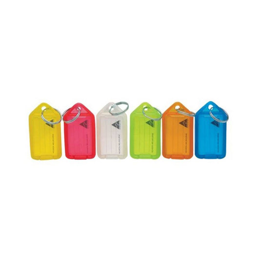 ID5 Plastic Key Tags Assorted Colours 4230005 54534