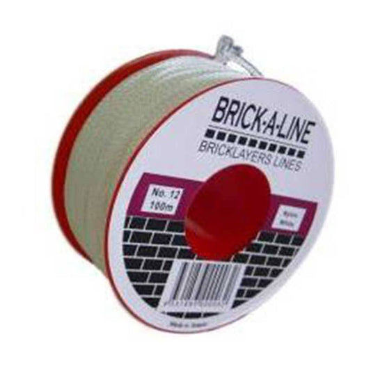 Cord Bricklayers Line No.12 (1345 Tex) 100m White 4232003 BL12x100W
