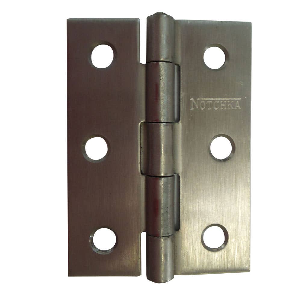 Butt Hinge Stainless Steel Fixed Pin 100mm Notchka 60012546 507FX100
