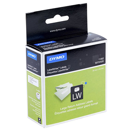 Dymo Label Writer Address Sd11352 54x25mm Large 500 Box S0722520_22907400_51994