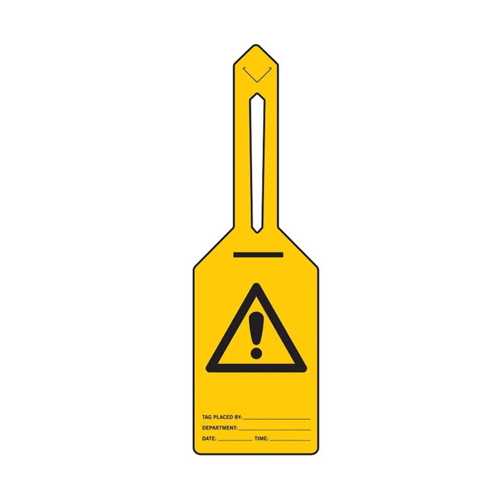 Lockout Tagout Tie-Out Lockout Tag Warning Symbol  Pk25 425500 847205