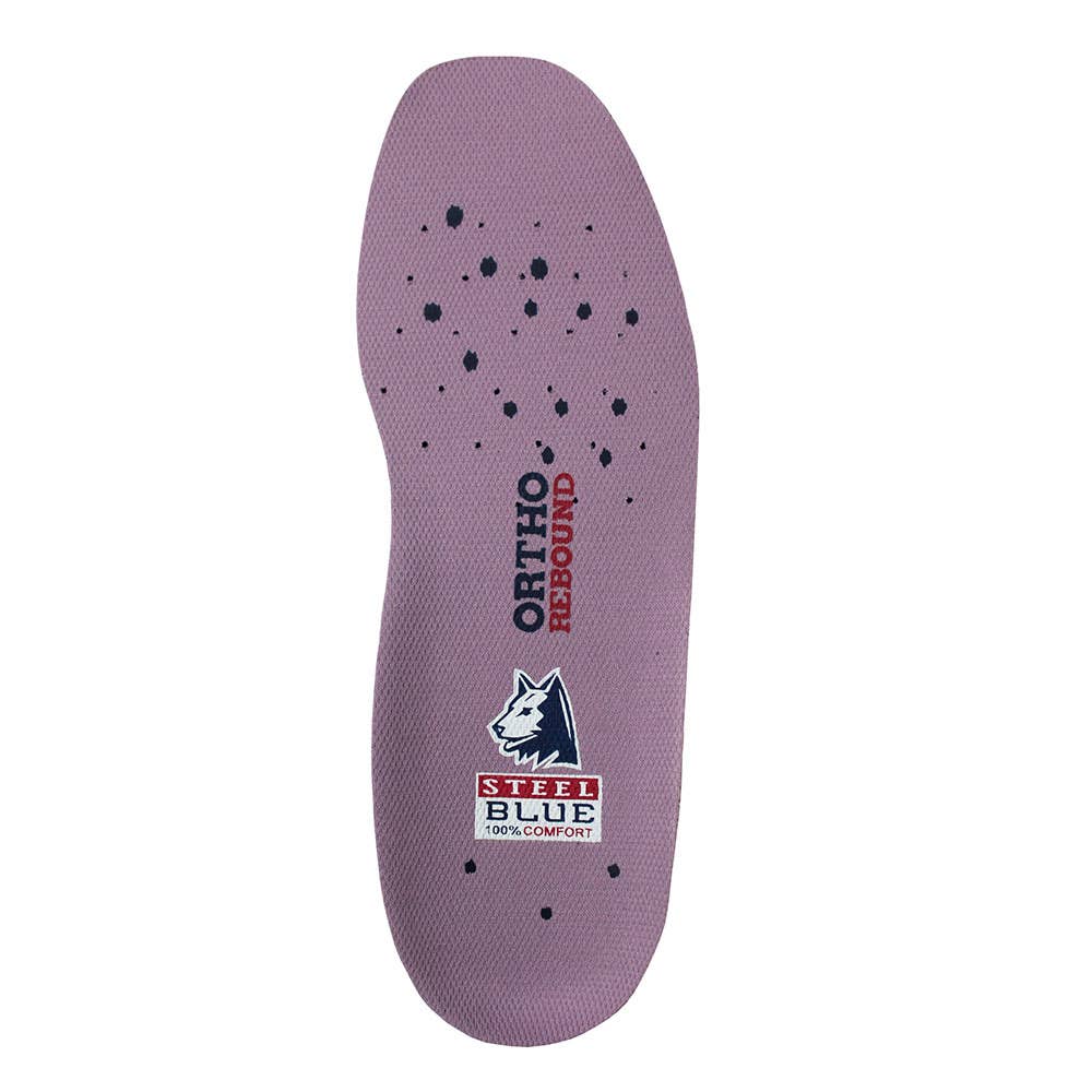 Innersole Ortho Rebound Polyurethane Ladies 10 Steel Blue 40012456 A-000050