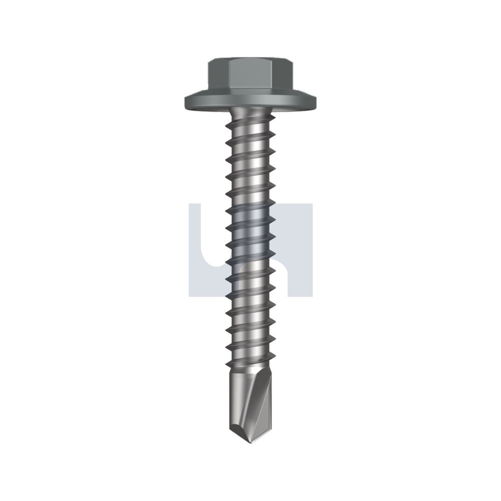 Metal Sds Flg Hex Hd Windspray (Smokey) -Cl3 As3566 #12-14 35 - Pk 1000_40096174_TWNM3FH1214035
