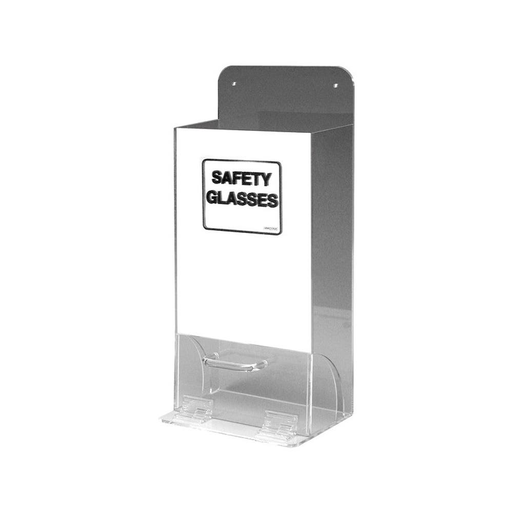 Dispenser Safety Glasses Clear Acrylic 457x203x102mm 428761 852468