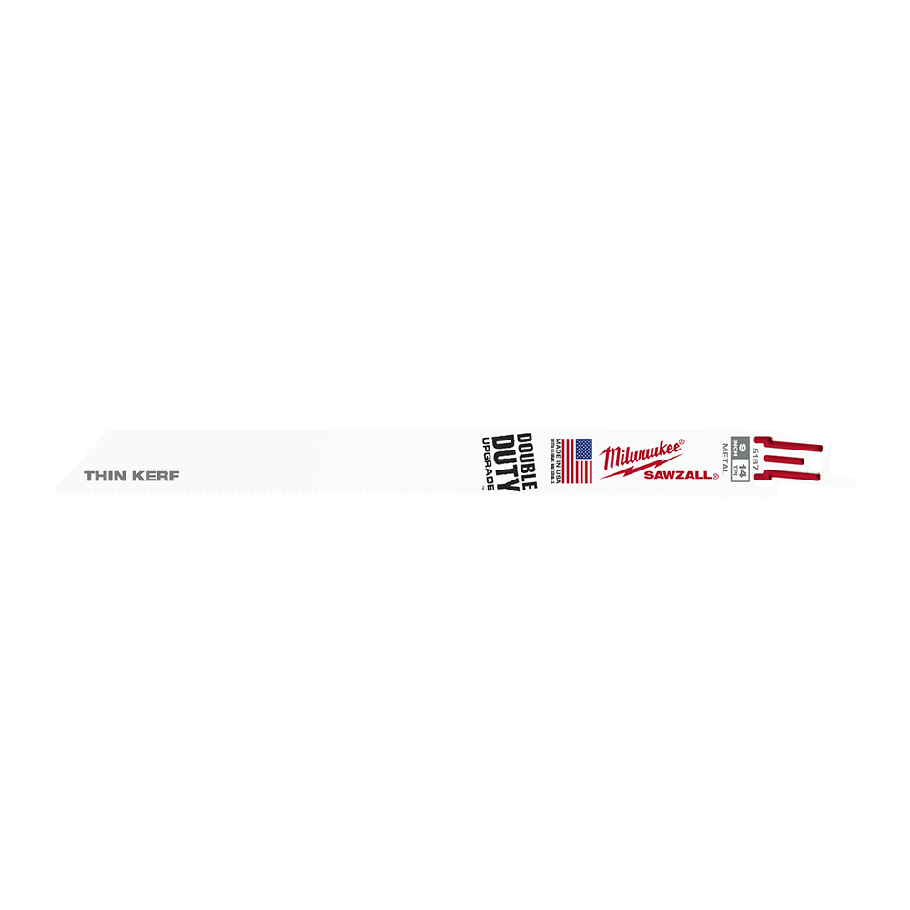 Milwaukee Blade 14TPI 225mm Sawzall Meatal [pack Of 5] 430818 48005187