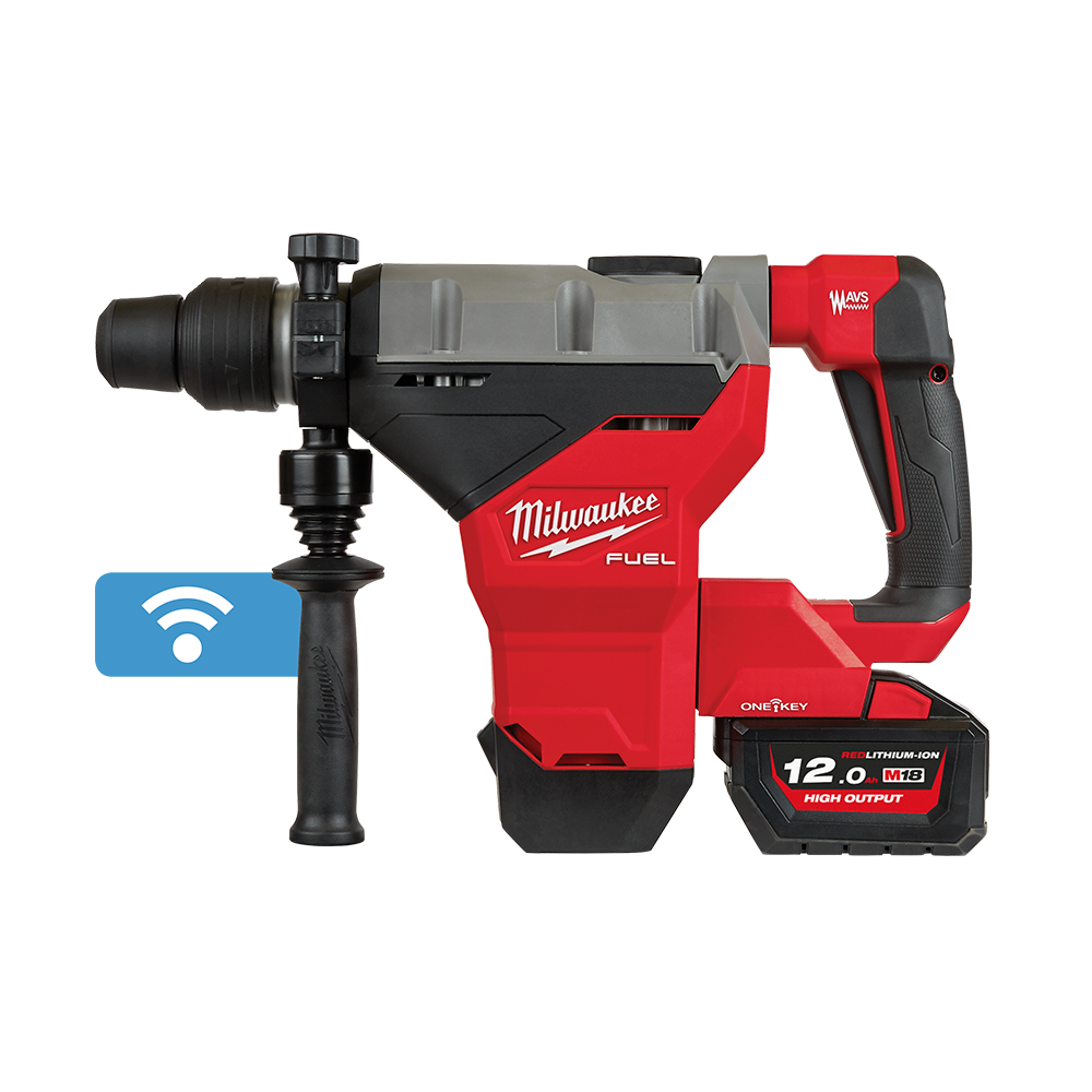 Kit Rotary Hammer Combo 18V 12.0ah Cordless Milwaukee M18FHM-122C 431206 M18FHM-122C