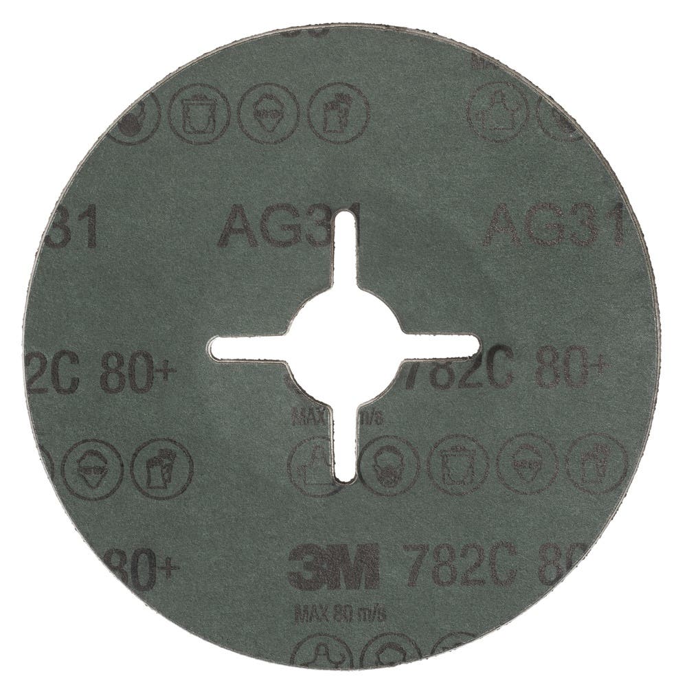 Cubitron II 782C Fibre Disc Slotted 125 x 22mm 80+_440052_7100099095