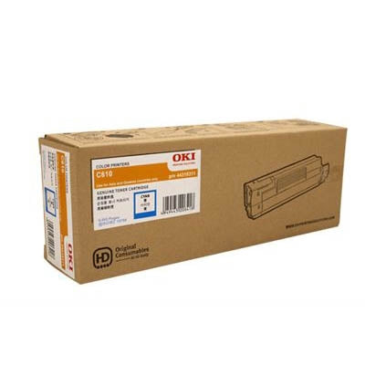OKI C610 44315311 OEM Laser Toner Cartridge 6000Pg Cyan_1049977_44315311