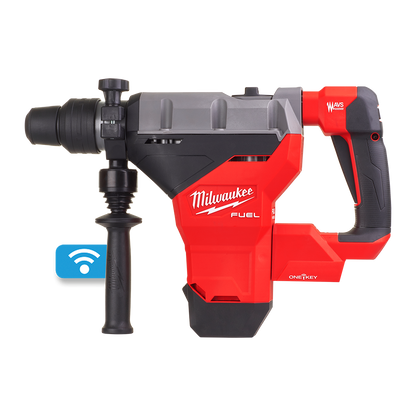 Drill Hammer Demolition M18 Fuel 44mm SDS Max Skin Only Onekey Milwaukee 446121 M18FHM-0