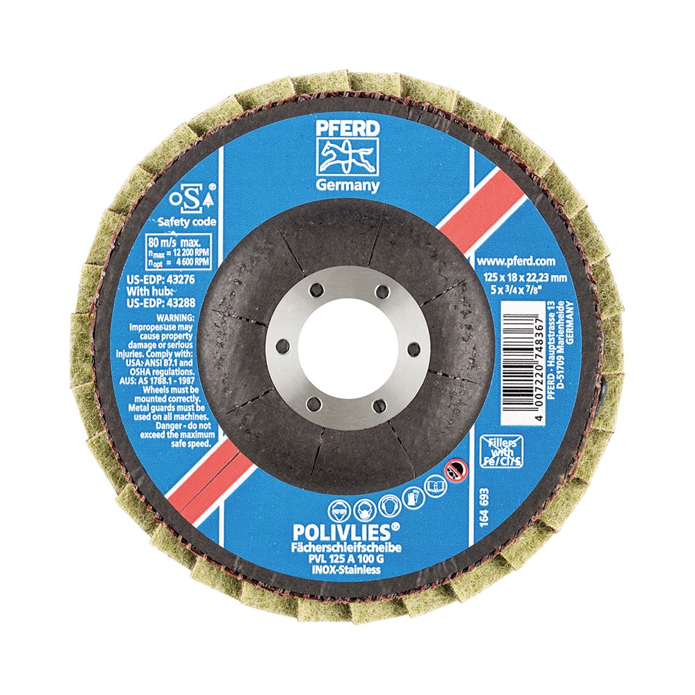 Disc Flap Polivlies 125mm Coarse 100G Pferd 79912661 44694111