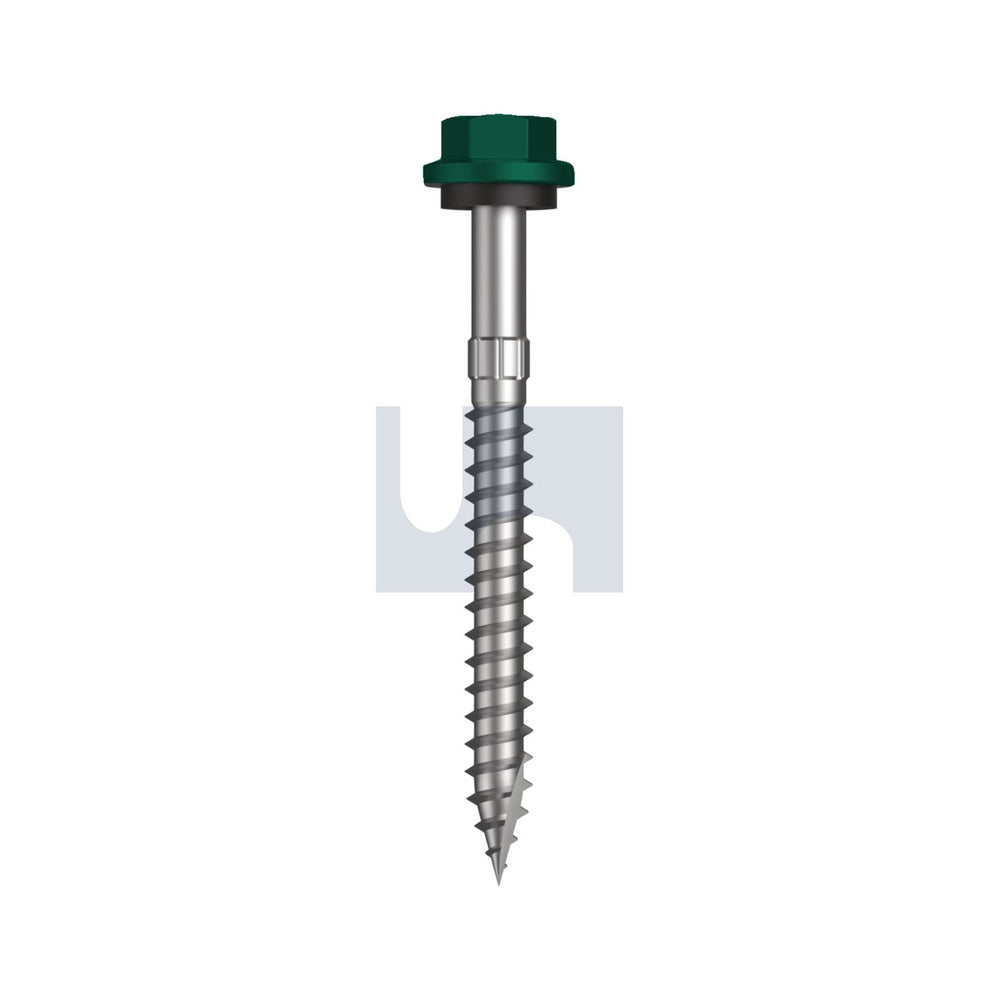 17 Hex Hd + Wash Cottage Green -Cl4 + SG #14-10 65 - Pk 500_40096710_TCGW4SS1410065