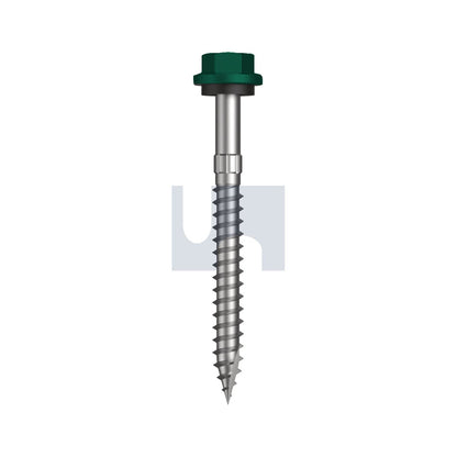 17 Hex Hd + Wash Cottage Green -Cl4 + SG #14-10 65 - Pk 500_40096710_TCGW4SS1410065