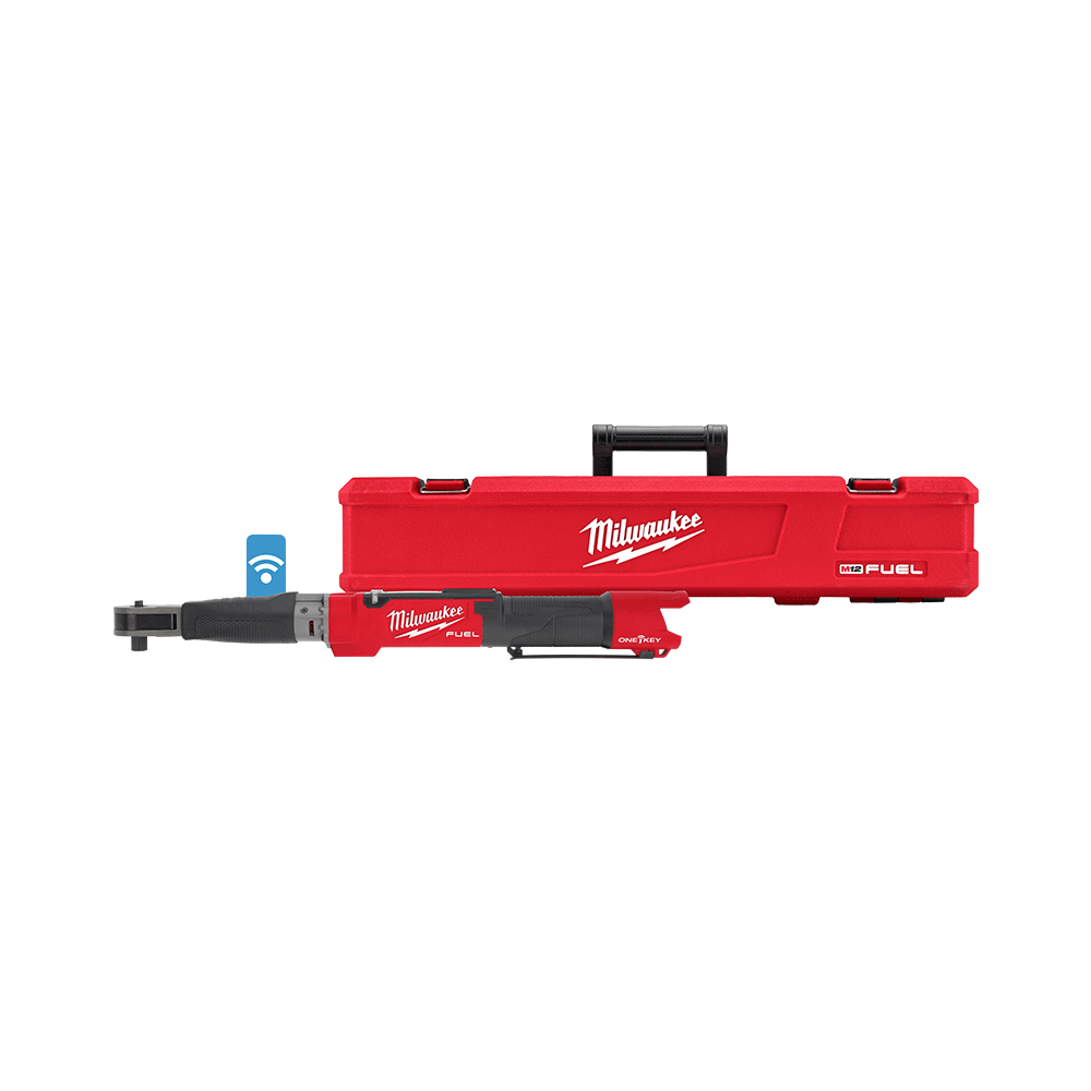 Milwaukee Digital Torque Wrench 12V Li-ion Cordless Fuel ONE-KEY 1/2' Skin 451844 M12ONEFTR12-0C