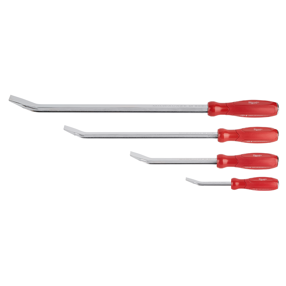 4 Piece Pry Bar Set Milwaukee 454682 48229214