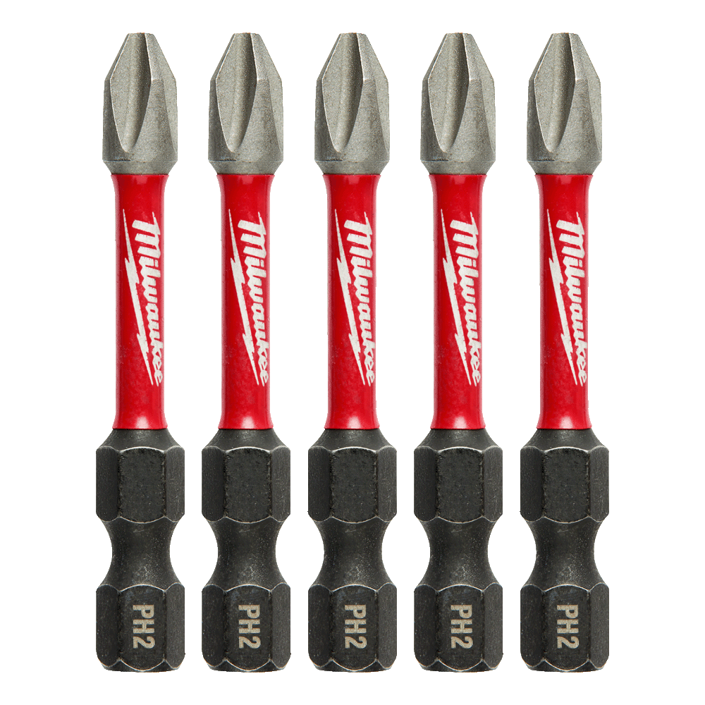 SHOCKWAVE POWER BIT PHILLIPS #2 50MM (2) 5PK 456796 48324602