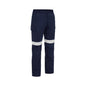Pants Industrial Cotton Cargo 240gsm Tape 79L Navy Bisley_40085361_BPC6126T_BPCTL79