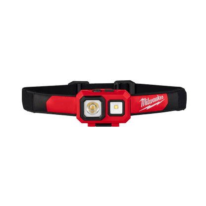 Head Lamp LED 450 Lumens 3x AAA Batteries Spot / Flood IP52 Milwaukee 461160 HL-SF