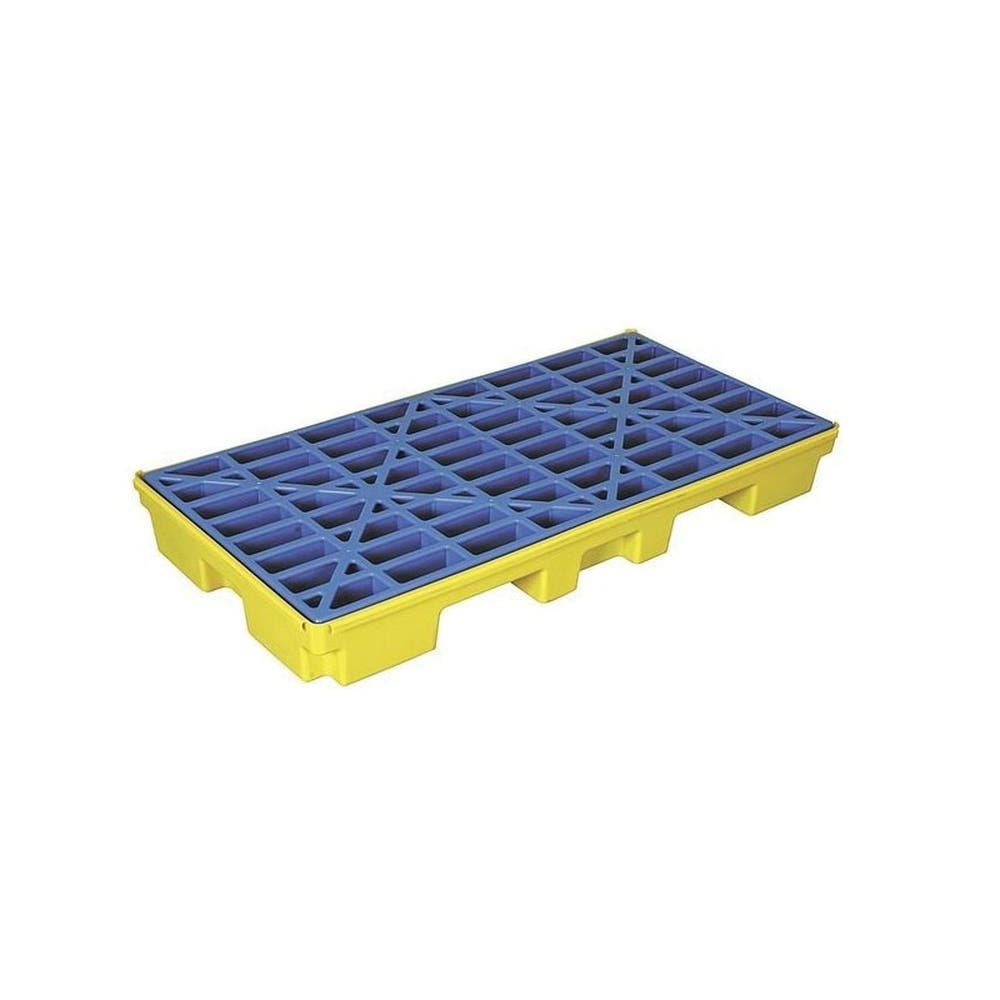 Bund 2 Drum Spill Poly Low Profile 80L Spill Capacity 462712 862881