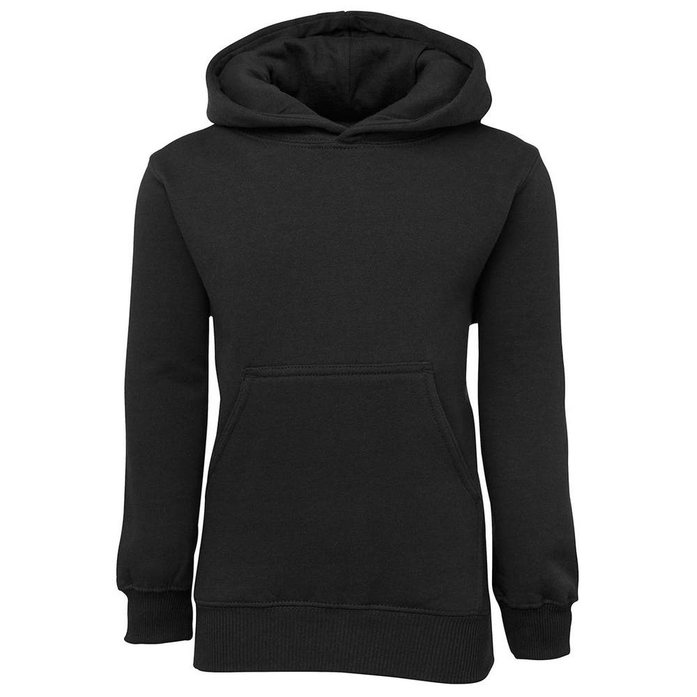 Kids Jumper Hoodie Fleecy Poly/Cotton Rich 310gsm Black 4 JB 's Wear 3KFH 463082 3KFHBX04