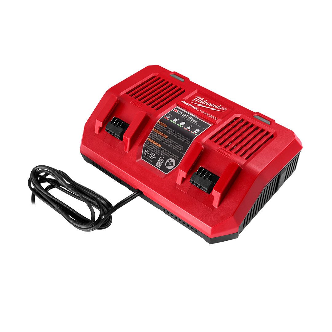 Milwaukee Dual 18v Charger Simultaneos Rapid Charger_463722_M18DFC